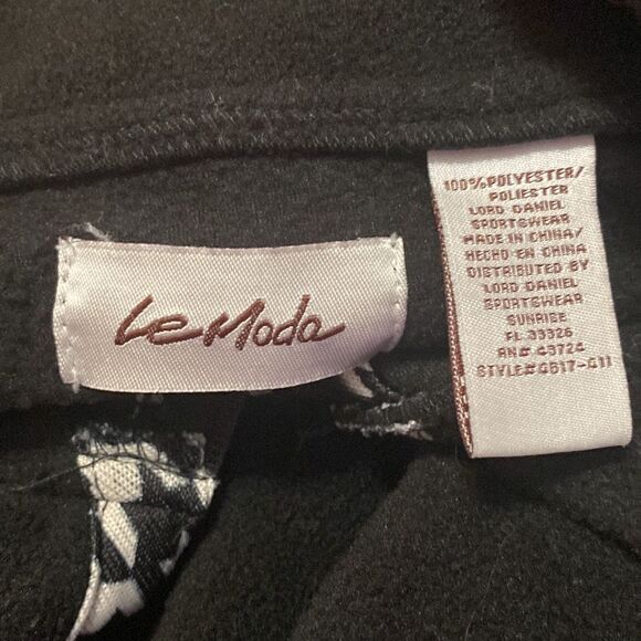 Le Moda Lord Daniel black/white cape - Picture 3 of 3